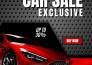 do car ads flyer, booking, rental, dealership, garage, wash and video for sale